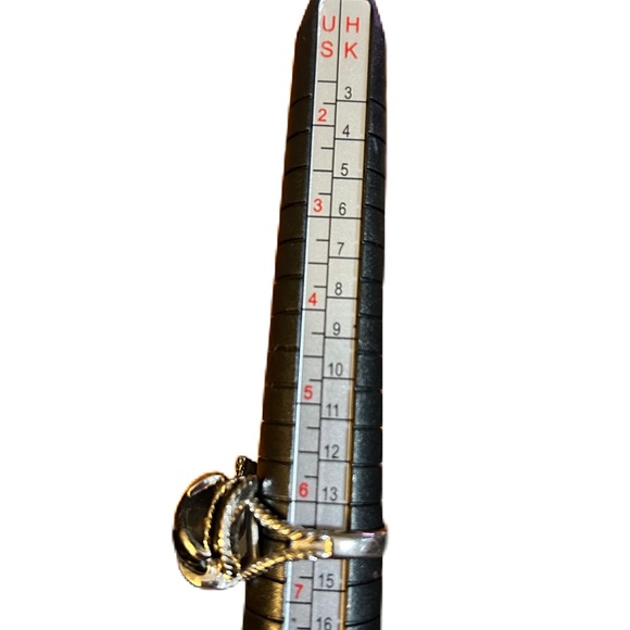 Vintage Park Lane Star Glow Ring Signed size 6.5 - Picture 5 of 5